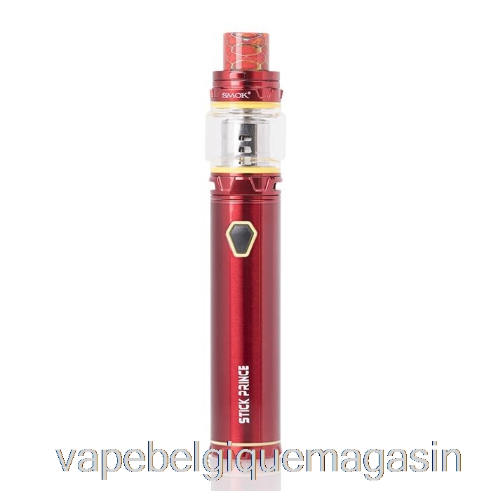Vape Belgique Smok Stick Prince Kit - Stylo Style Tfv12 Prince Rouge